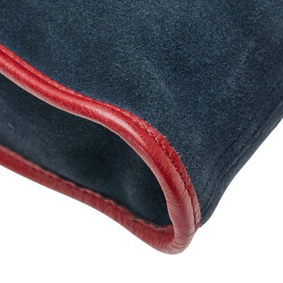 GUCCI Red Leather Shoulder Bag - Picture 4 of 16